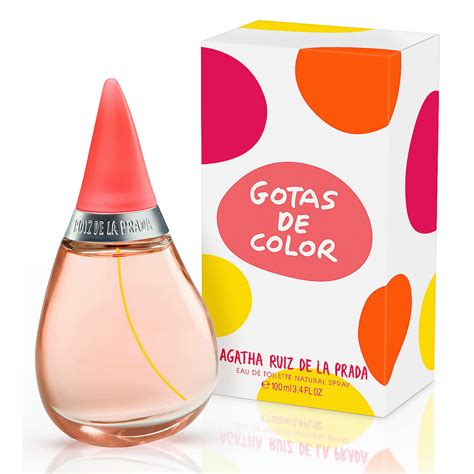 agatha ruiz de la prada perfumes gotas de color|prada perfume rectangle bottle.